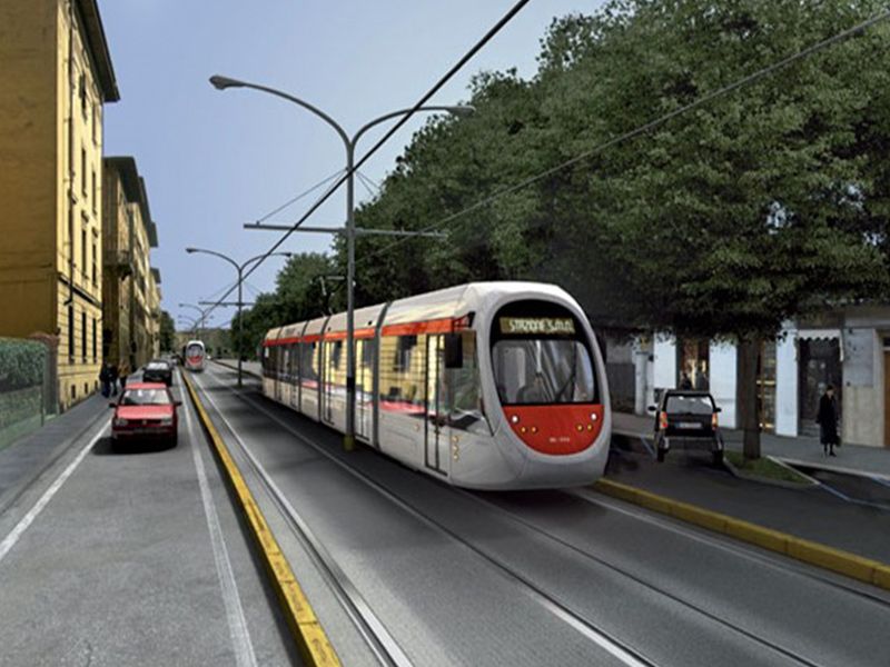  New Tramway in the City of Florence 